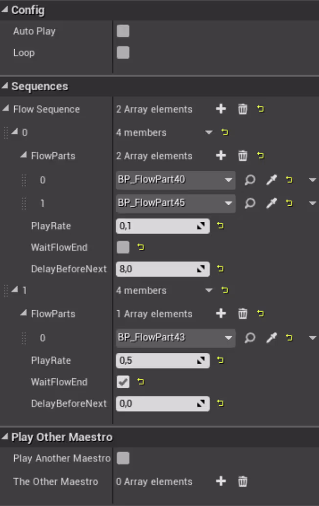BP_Maestro Configuration Panel