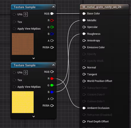 Material Creator Window